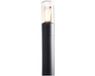 Extralux Santorin E27 lampadaire noir Aluminium 18W IP54
