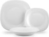 Bormioli Rocco Parma Serviesset 18-delig – Verre Blanc – Lave-vaisselle et micro-ondes – Design italien