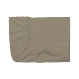 ESSIX Royal Line Hoeslaken, percale katoen, taupe, 180 x 200 cm