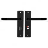 Deurklink met wc-sluiting - Starx Coupe - Zwart