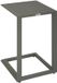 Hespéride ÉVASION Vierkante Bijzettafel Aluminium Lauriergroen 38x38x56.5cm