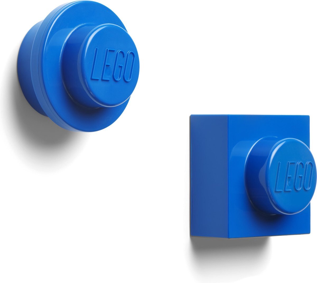 lego Lego Magnet Set Round and Square, Bright Blue
