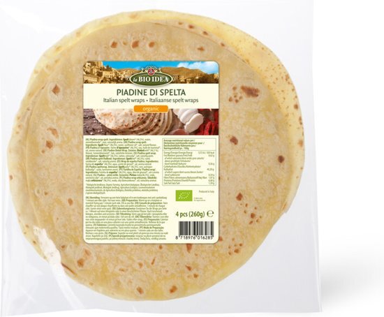 La Bio Idea Wrap Spelt