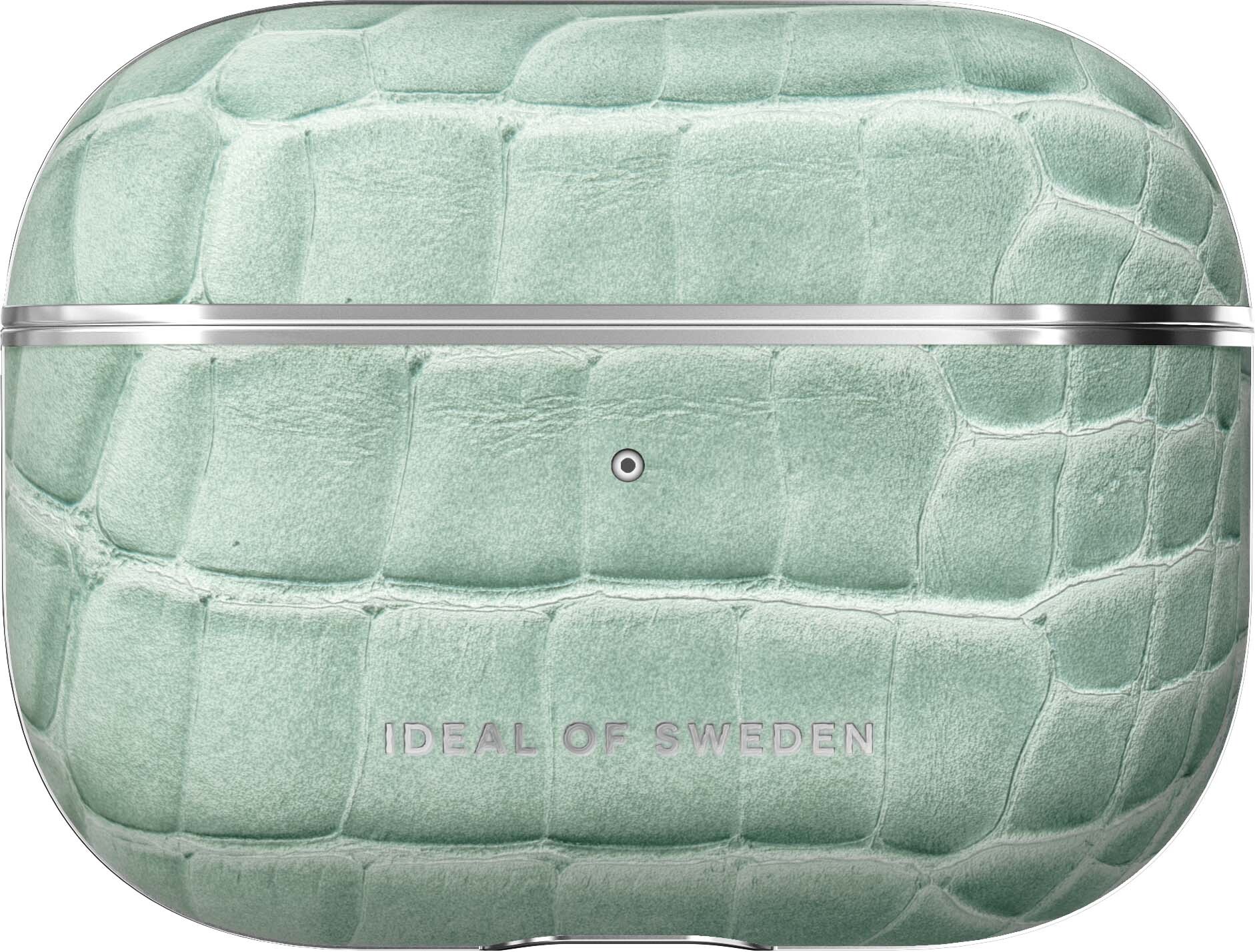 Ideal of Sweden AirPods Case PU voor Pro Mint Croco