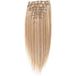 Fashiongirl Haarextensies Extensions Unisex Lichtbruin
