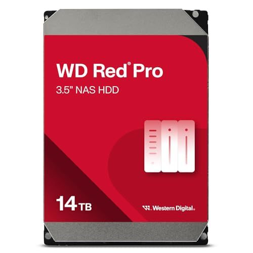 WD Red Pro 14TB NAS 3.5" Interne Harde Schijf