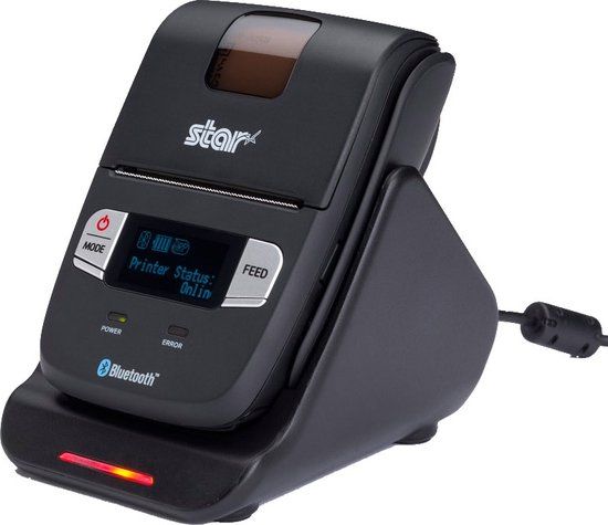 Star Micronics 39569480 oplader voor mobiele apparatuur Draagbare printer Zwart USB Binnen
