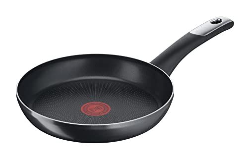 Tefal C38804 Hard Titanium Essential Braadpan 24 cm | Zwart