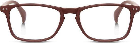 LoopLabb Legend leesbril +3.00 - burgundy rood