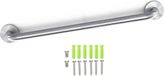 Intirilife Geborsteld roestvrij stalen handdoekenrek lengte 60cm