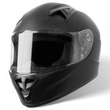 VINZ Helmets VINZ Parana Kinderhelm Scooter / Motor - Scooterhelm / Motorhelm Kinderen - Integraalhelm Kind - Mat Zwart - YM