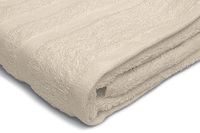 1 x handdoek, 500 g, 100% katoen, 50 x 100 cm, crèmekleurig