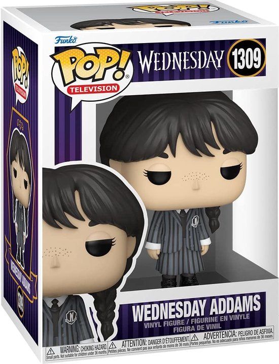 Funko Pop! Television: Wednesday Addams - #1309 - Action Figure