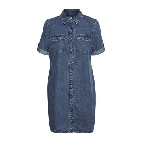 VERO MODA VMJENNIE Denim Dress - Medium Blue