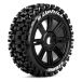 Louise B-UPHILL Soft banden op zwarte spaakvelgen voor 1/8 buggy