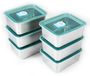 Icecat Contenant alimentaire avec couvercle - Réutilisable et empilable - 650 ml