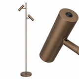 Freelight Vloerlamp Undici 2 lichts H 150 cm brons goud
