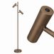 Freelight Vloerlamp Undici 2 lichts H 150 cm brons goud