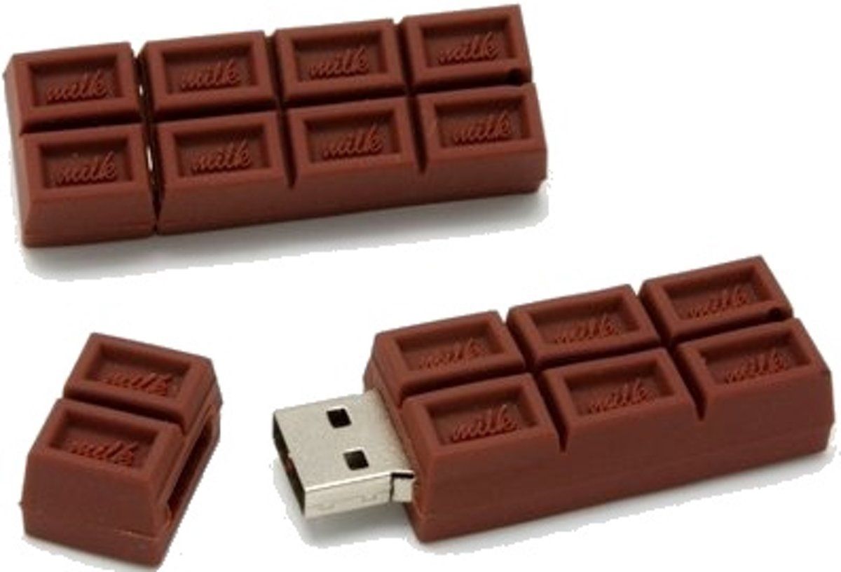 Chocolade USB-stick - 8 GB