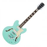 Hartwood Revival Vibrato Semi-Akoestische Gitaar, Jade Green