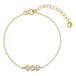 Abrazi Amalia gold plated armband