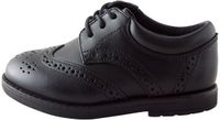 Next Jongens Brogueschoenen met veters Zwart Leer Maat 24.5