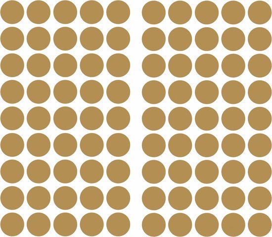 RoomMates Gold Heart Muursticker