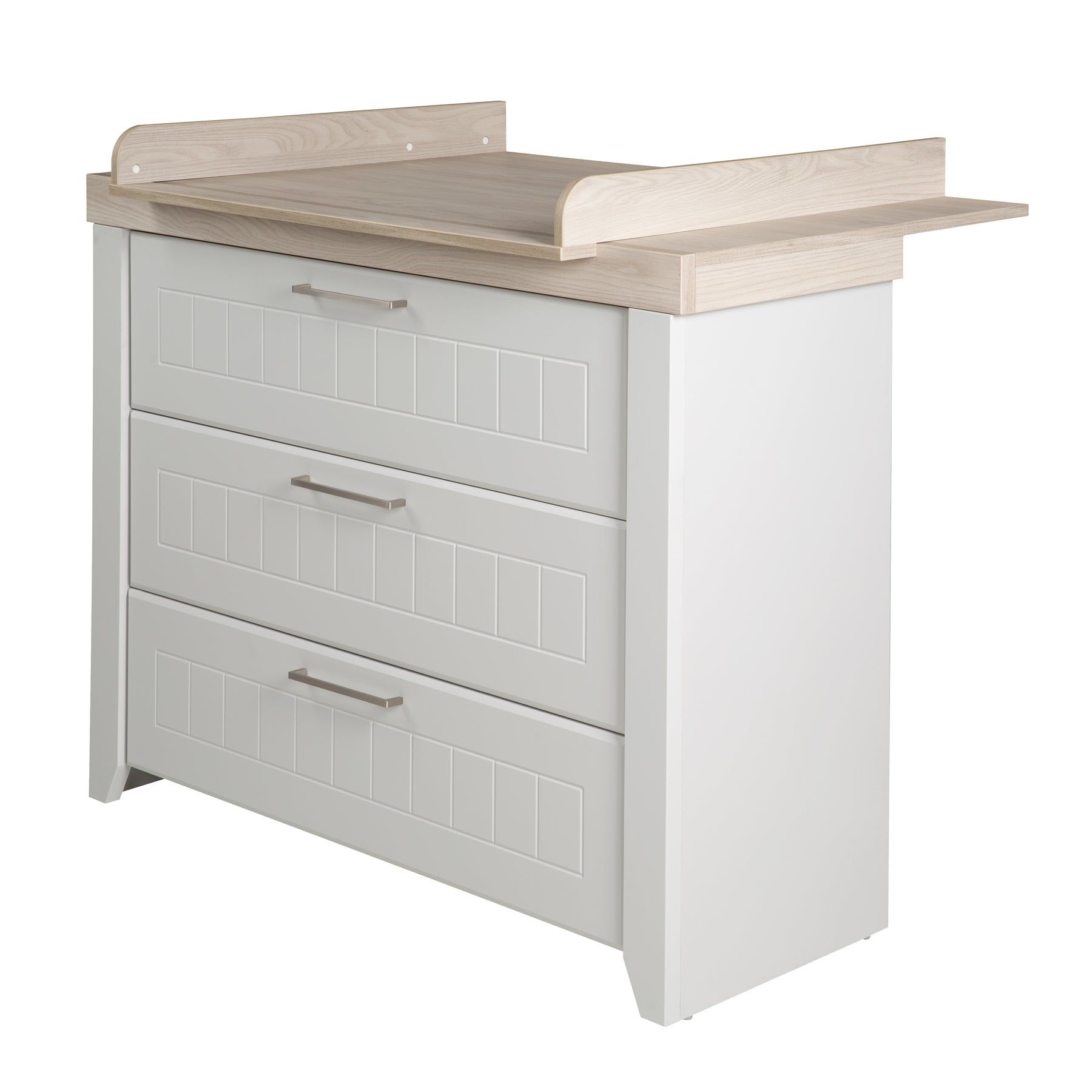 roba Commode Helene breed - Bruin/Lichtgrijs