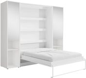Vente-unique Bedkast hout wit 140 x 200 cm