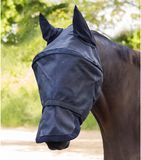 Waldhausen Vliegenmasker Premium Space Met Oren En Neus Zwart - PONY