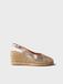 Toni Pons Espadrilles pour femmes à bout fermé et compensé en cuir | BRENDA-AS