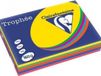 Clairefontaine Trophee A4 160 grams gekleurd papier assorti 5x50 vel