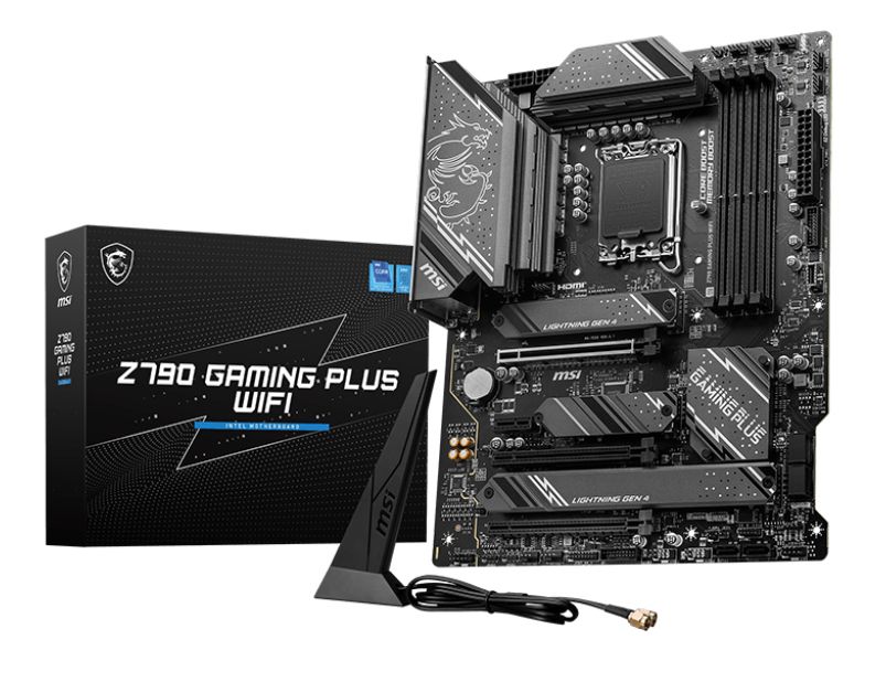 MSI Z790 GAMING PLUS WIFI Motherboard - Intel Z790 - LGA 1700 - ATX