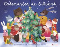 Calendrier de l'Avent 24 histoires de Noël 24 livres petit format À partir de 3 ans: 24 histoires de Noël à accrocher dans le sapin