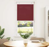 Prolenta Maison Exclusive - Plissé, bordeauxrood, 55x150 cm