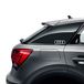 Audi 8W0064317D decoratiefolie ringen logo embleem sticker zilver