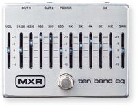 MXR M108S Ten Band EQ - Equalizer voor gitaren
