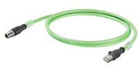 Weidmüller IE-C6EL8UG0100U40XCS-E netwerkkabel Groen 10 m Cat6a S/FTP (S-STP) Rond