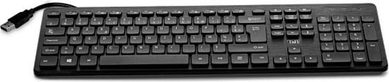 T'nB KBHUB toetsenbord USB Zwart