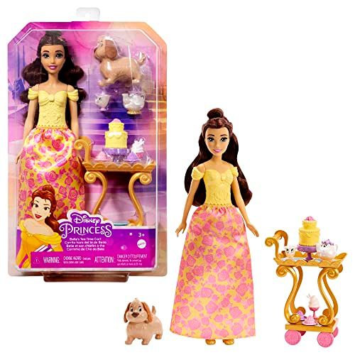 Disney Princess Belle Pop Speelset met Theewagentje en Accessoires - HLW20