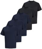 Jack & Jones Heren t-shirt 5 pack Relaxed
