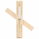 vidaXL - Sablier de sauna - 15 minutes - bois de pin massif