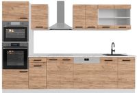 Vicco R-Line Complete keukeneenheid – 300 cm WB Eik goud/wit