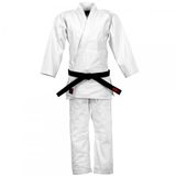 Essimo Judogi Tori Blanc Unisexe Manches longues Polyester Coton 200