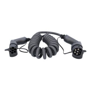 KS Tools efuturo Spiraal Laadkabel Type 2 naar Type 2 - 22kW - 5 meter