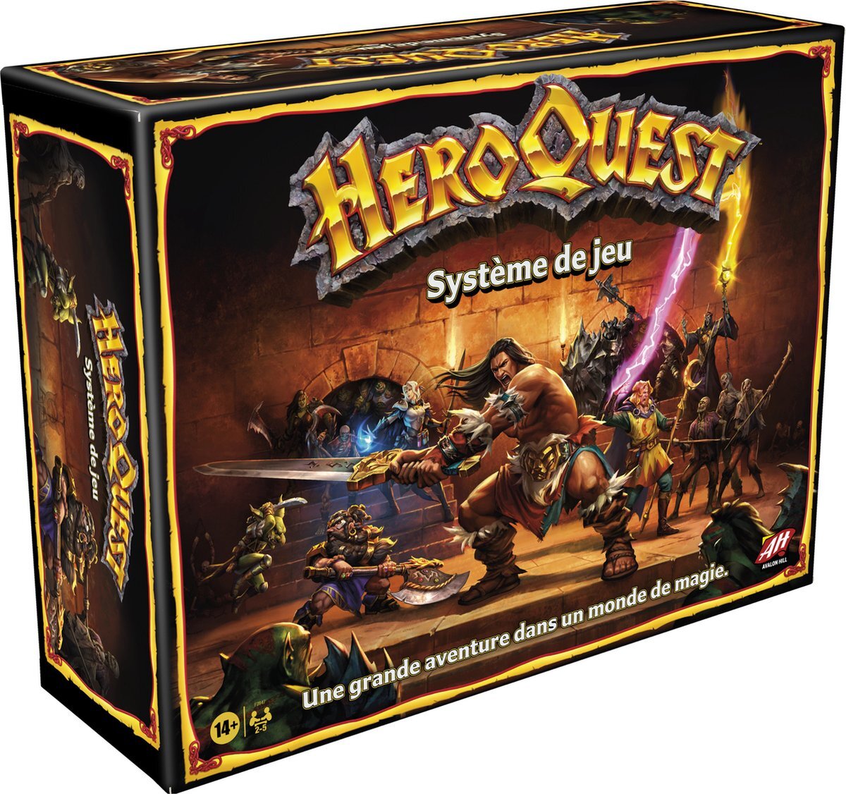 Avalon Hill HeroQuest - Système de jeu - Bordspel