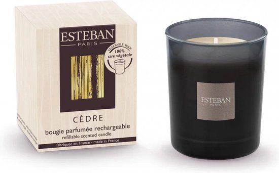 Esteban Classic Cèdre Geurkaars 180gr