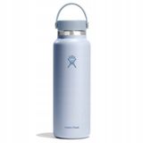 Merkloos Hydro Flask Thermosfles Wide Flex Cap 1183 ml - Blauw
