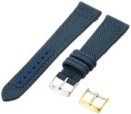 Morellato Unisex horlogebandje, sportcollectie, van stof, aanzetbreedte 22 mm - A01X4496A06026CR22, blauw, 20 mm, Riemen.