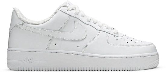 Nike Air Force 1 '07 Heren Sneakers - White/White - Maat 43